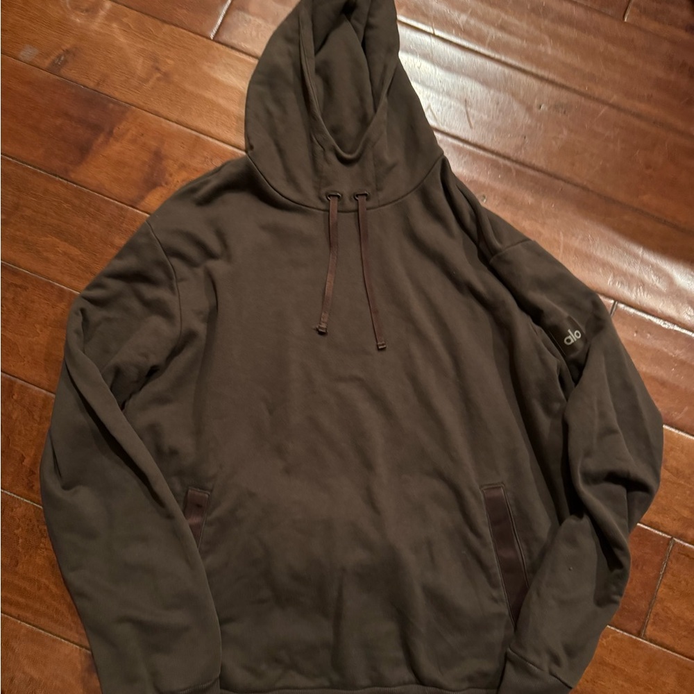 ALO Yoga Dark Brown Hoodie